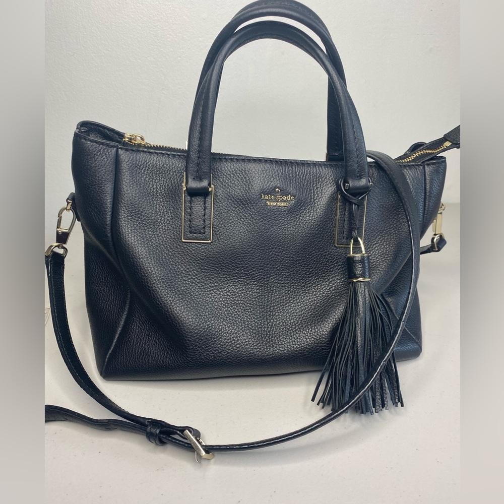 Kate Spade New York kingston drive alena Satchel Pebbled Leather Large - Picture 10 of 15